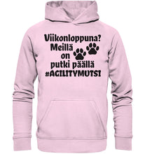 Load image into Gallery viewer, Viikonloppuna? #agilitymutsi huppari unisex - FourFan
