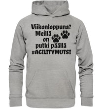 Load image into Gallery viewer, Viikonloppuna? #agilitymutsi huppari unisex - FourFan
