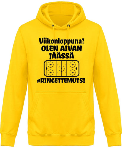 Viikonloppuna? Jäässä... #Ringettemutsi huppari unisex - FourFan