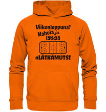 Lataa kuva Galleria-katseluun, Viikonloppuna? Kahvia... #lätkämutsi huppari unisex - FourFan
