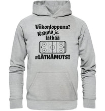 Lataa kuva Galleria-katseluun, Viikonloppuna? Kahvia... #lätkämutsi huppari unisex - FourFan
