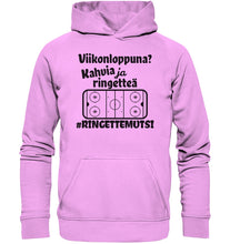 Lataa kuva Galleria-katseluun, Viikonloppuna? ...kahvia #ringettemutsi huppari unisex - FourFan
