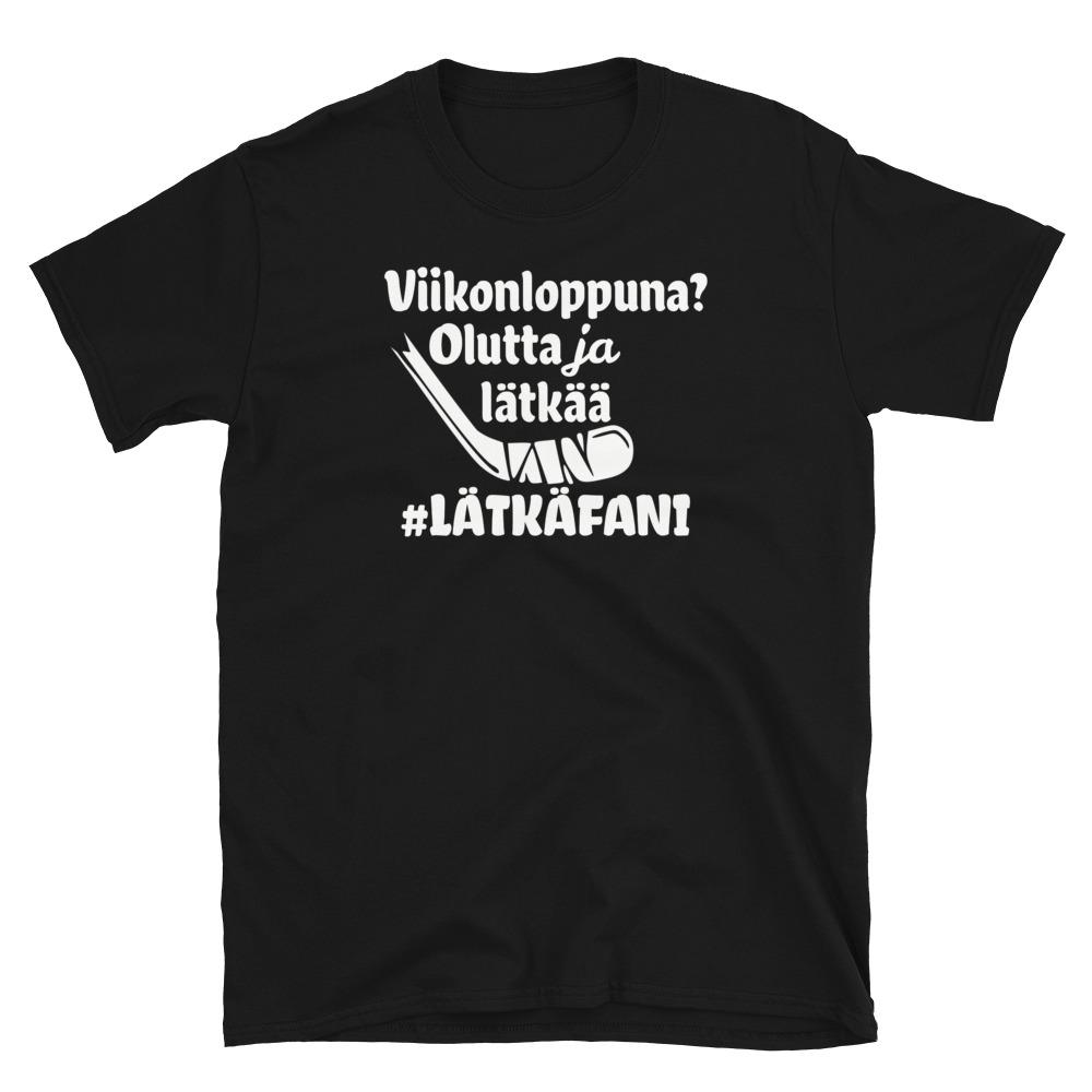 Viikonloppuna? #lätkäfani t-paita unisex - FourFan