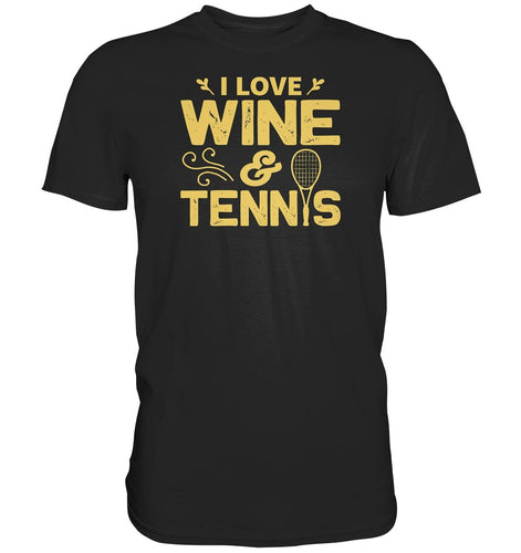 Wine&Tennis t-paita unisex - FourFan