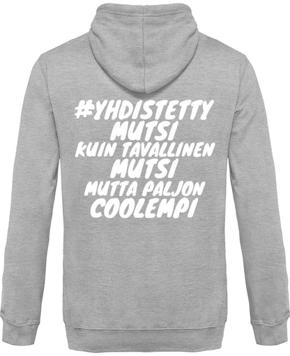 Yhdistettymutsi coolempi vetoketjullinen huppari unisex - FourFan