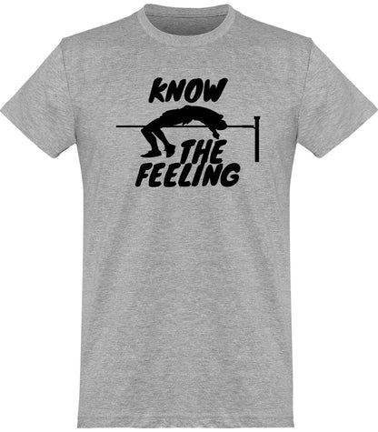 Yleisurheilu "know the feeling" t-paita - FourFan