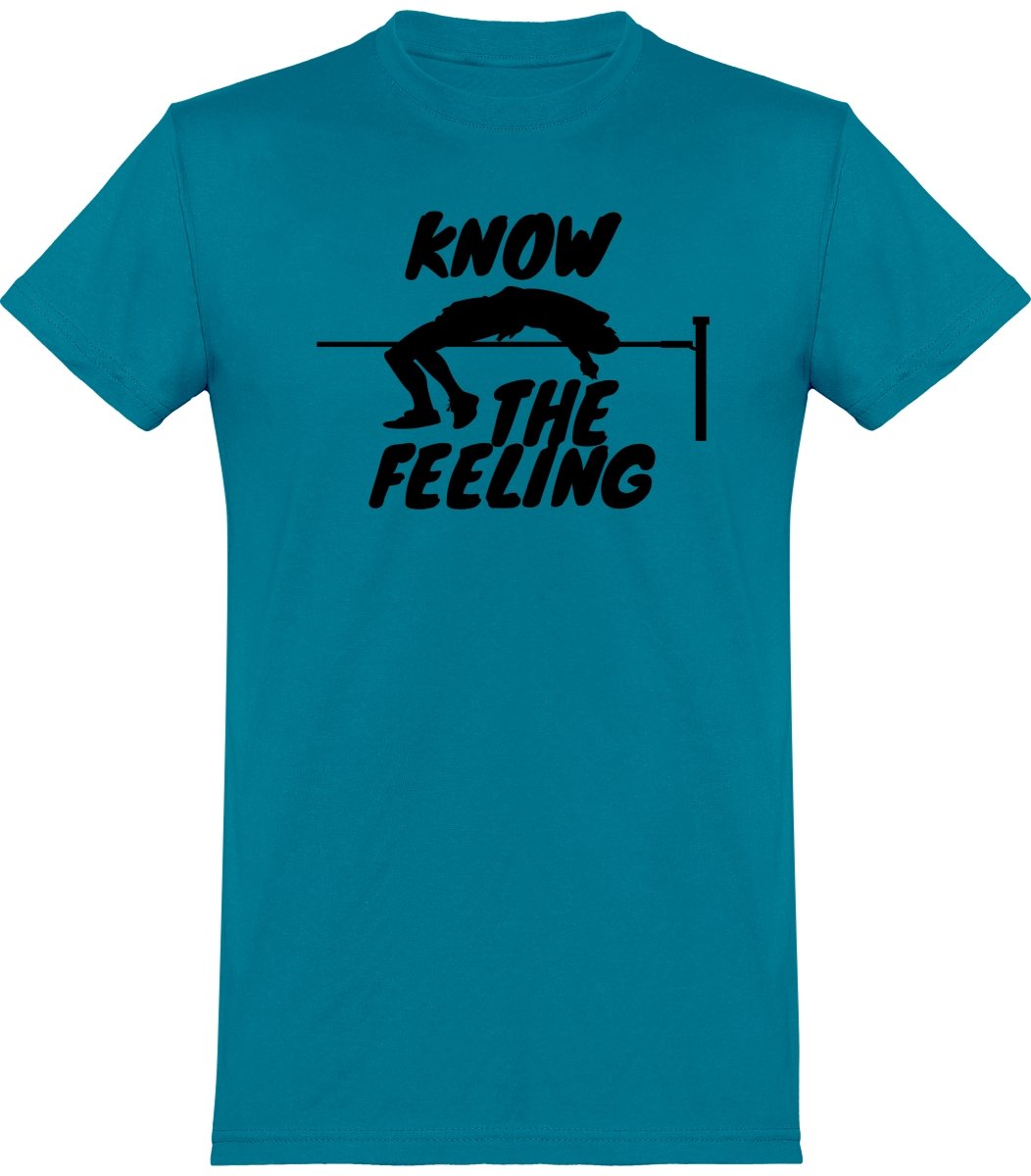 Yleisurheilu "know the feeling" t-paita - FourFan