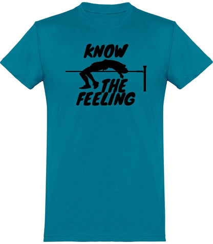 Yleisurheilu "know the feeling" t-paita - FourFan