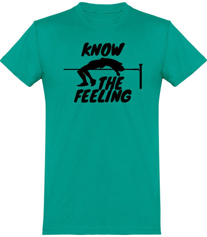 Yleisurheilu "know the feeling" t-paita - FourFan
