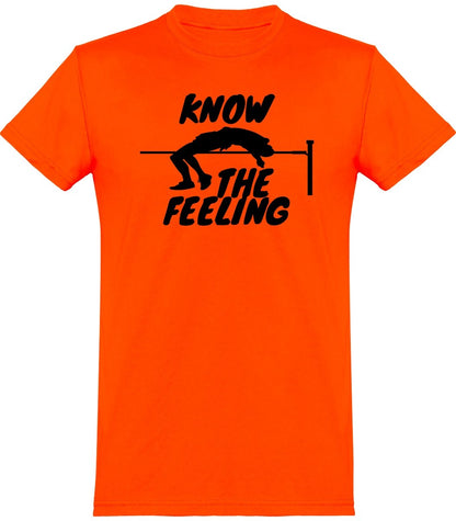 Yleisurheilu "know the feeling" t-paita - FourFan