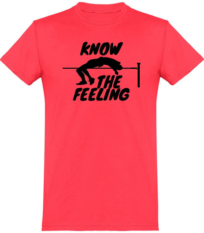 Yleisurheilu "know the feeling" t-paita - FourFan