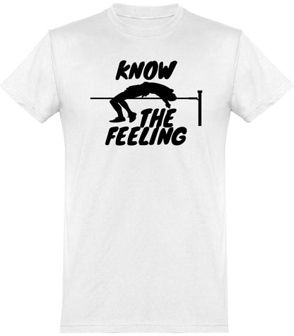 Yleisurheilu "know the feeling" t-paita - FourFan