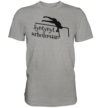 Lataa kuva Galleria-katseluun, Yleisurheilu Syntynyt urheilemaan t-paita unisex - Premium Shirt - FourFan
