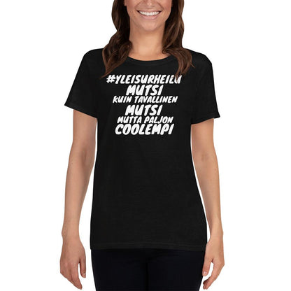 #Yleisurheilumutsi coolempi t-paita naisten malli - FourFan