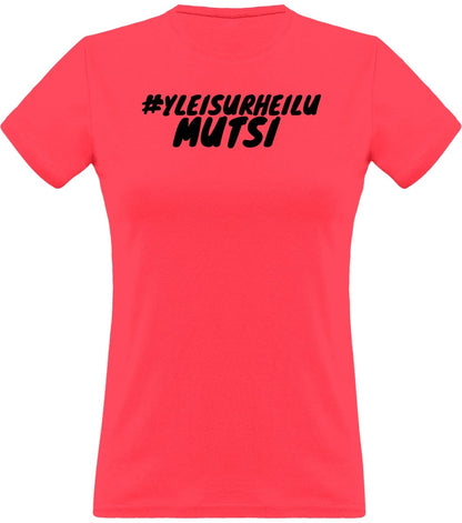 #Yleisurheilumutsi klassinen naisten t-paita - FourFan