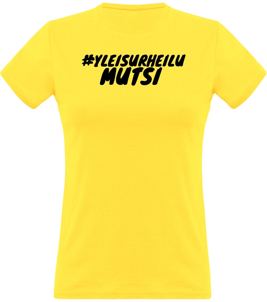 #Yleisurheilumutsi klassinen naisten t-paita - FourFan